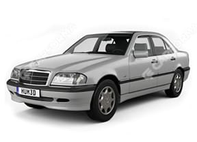 Ворсовые коврики на Mercedes C (W202) 1993 - 2000