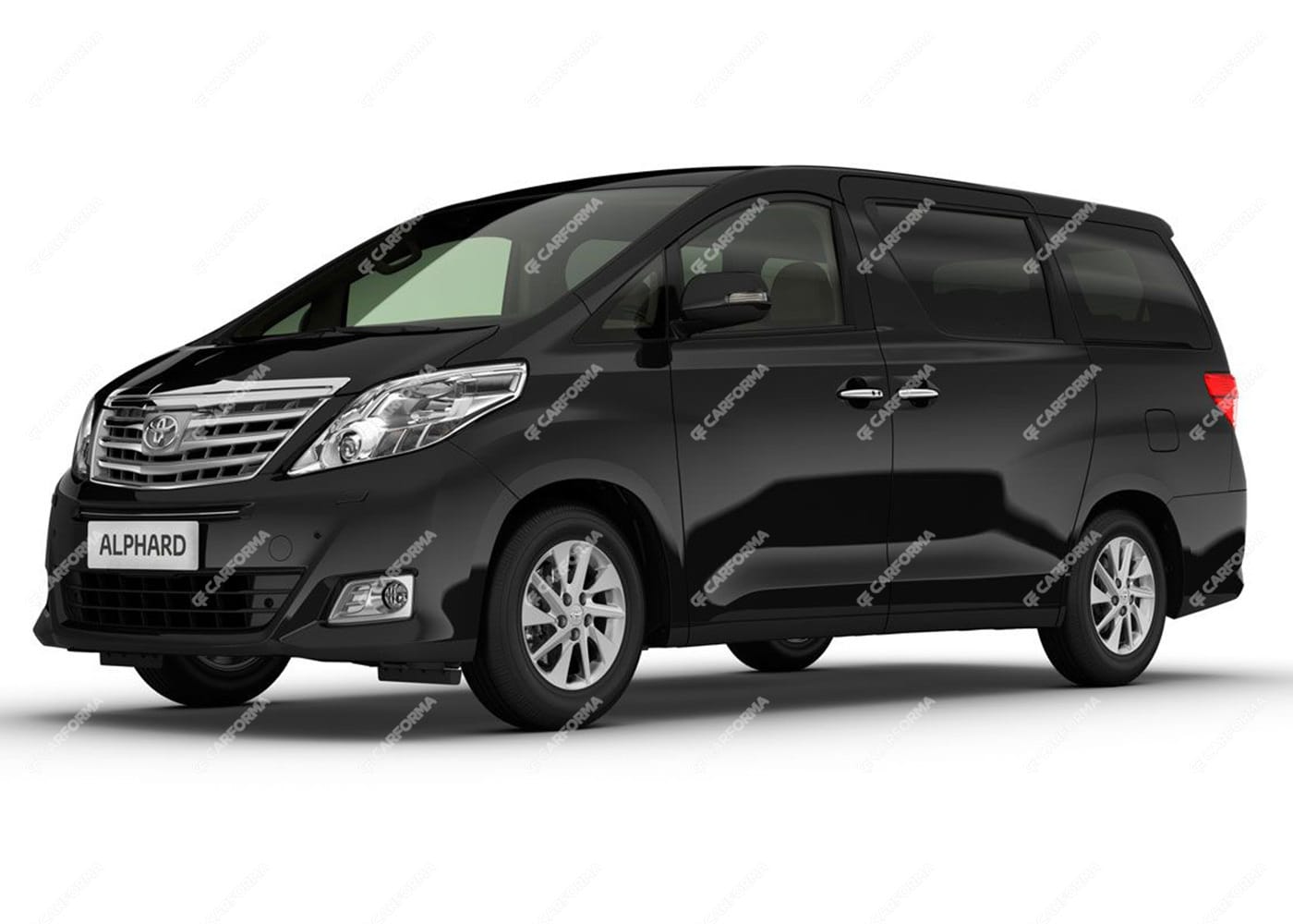 Ворсовые коврики на Toyota Alphard (H20) 2008 - 2015