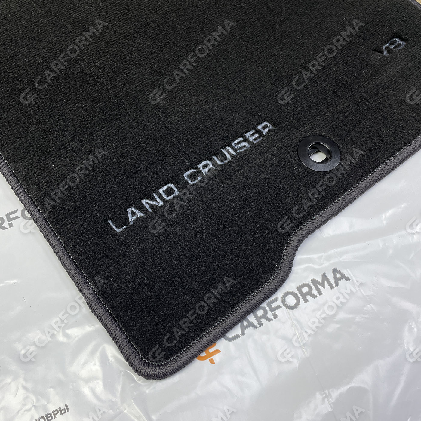 Ворсовые коврики на Toyota Land Cruiser 300 2021&nbsp;-&nbsp;2026 в Самаре