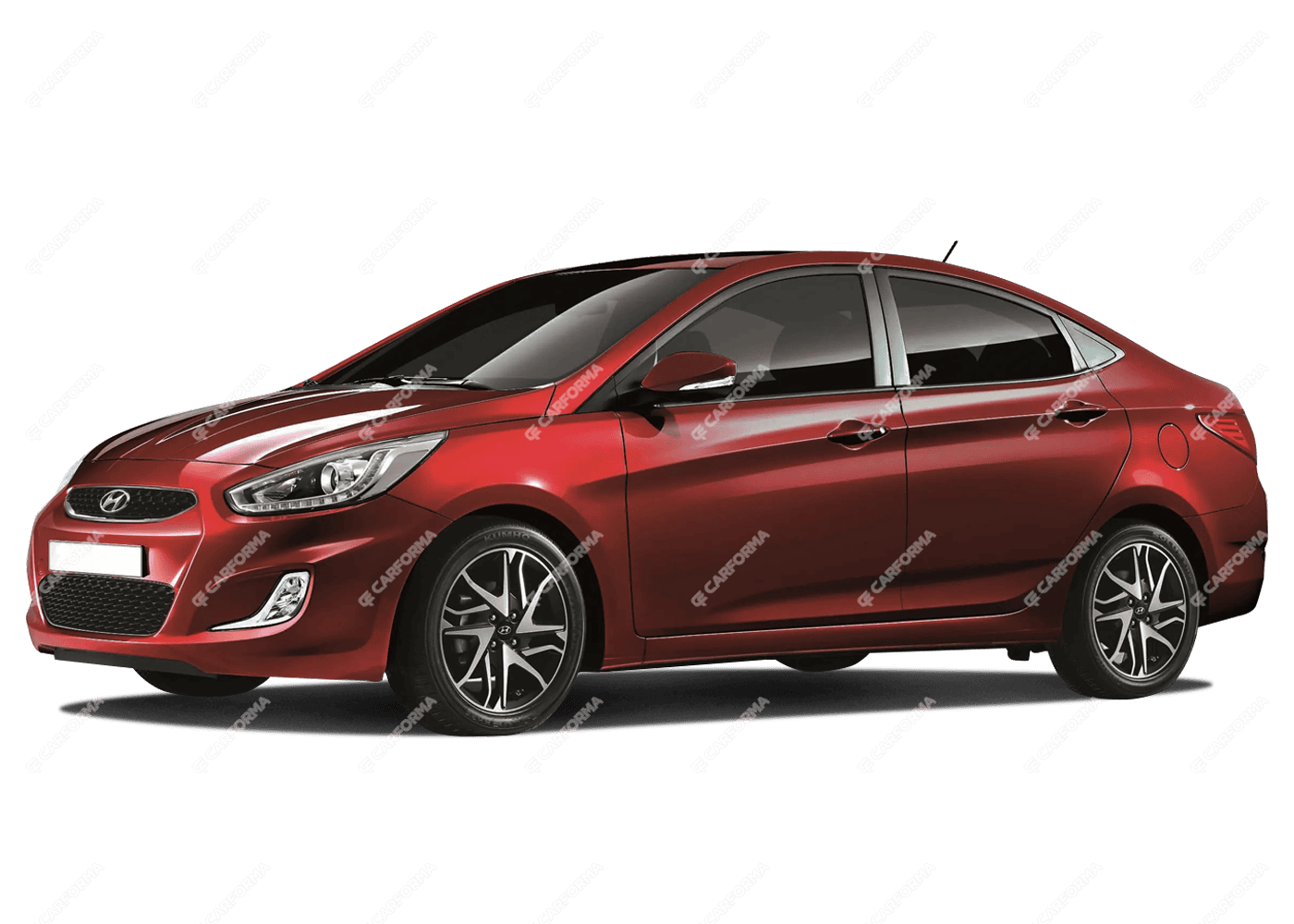 EVA коврики на Hyundai Solaris I 2010 - 2017