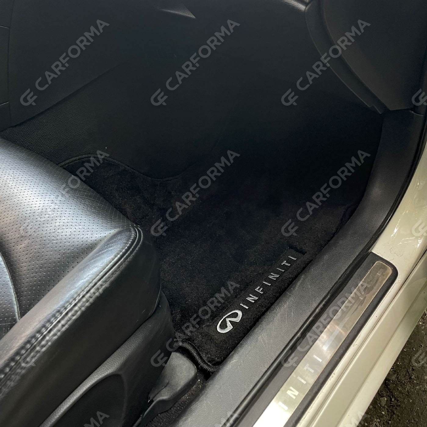Ворсовые коврики на Infiniti G IV Купе 2006&nbsp;-&nbsp;2014 в Самаре