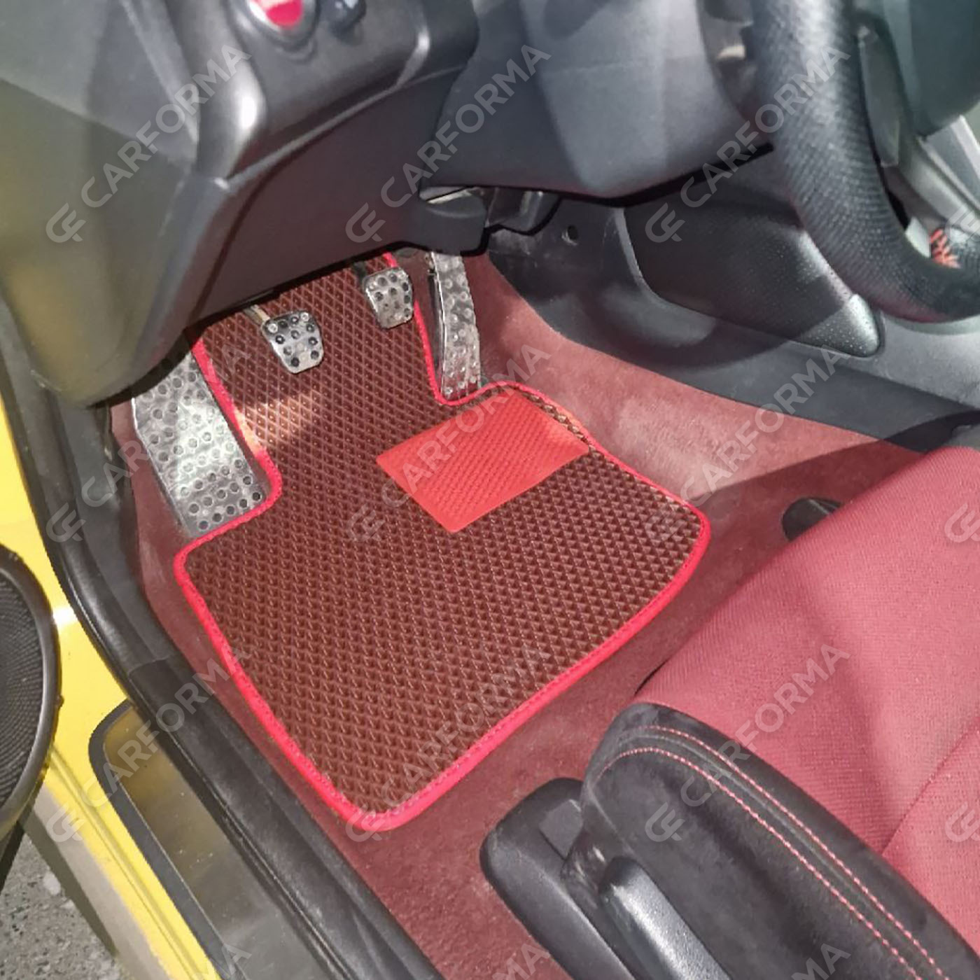 Ворсовые коврики на Honda Civic VIII 3d 2006&nbsp;-&nbsp;2011 в Самаре