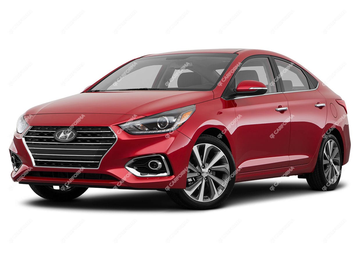 EVA коврики на Hyundai Solaris II 2017 - 2025