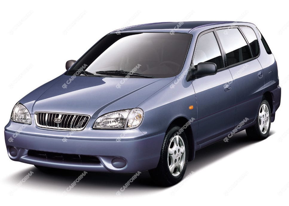 Ворсовые коврики на KIA Carens I 1999 - 2006 в Самаре