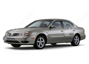 Ворсовые коврики на Nissan Maxima (A33) 2000 - 2005 в Самаре