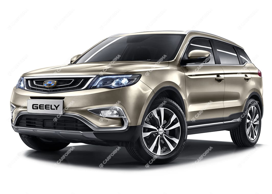 Ворсовые коврики на Geely Atlas I 2016 - 2022