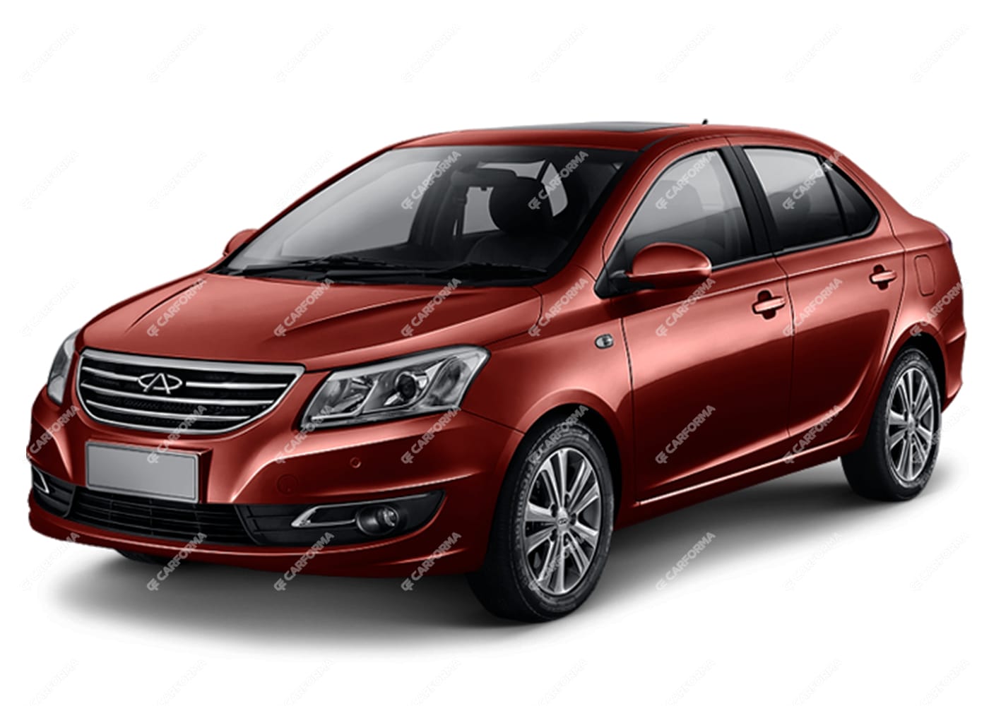 Ворсовые коврики на Chery Bonus 3 2014 - 2018