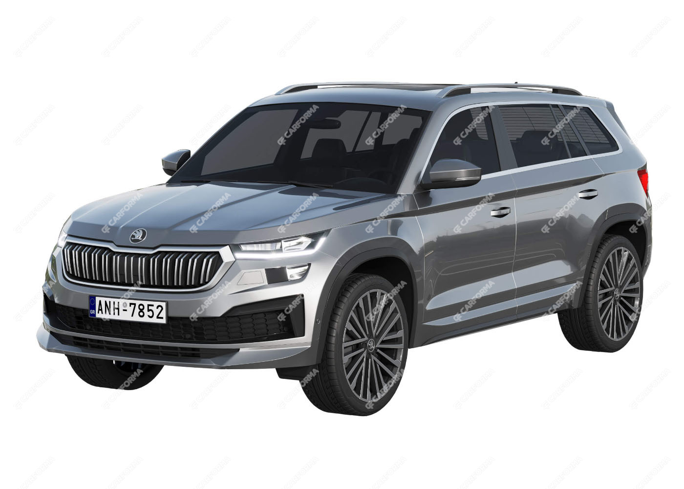 Ворсовые коврики на Skoda Kodiaq I 2016 - 2025