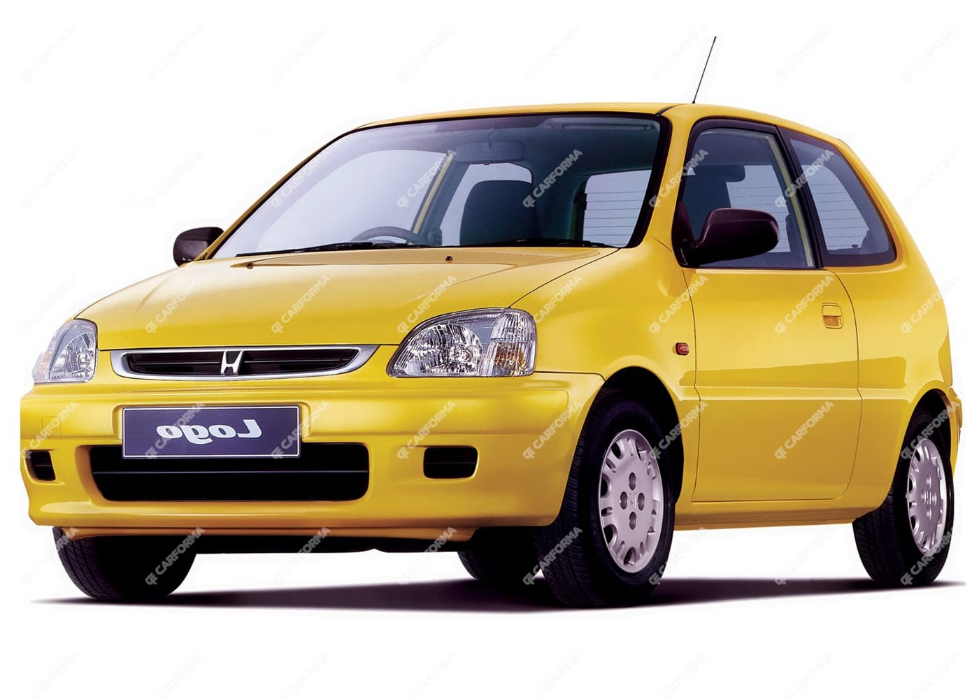 Ворсовые коврики на Honda Logo 1996 - 2001