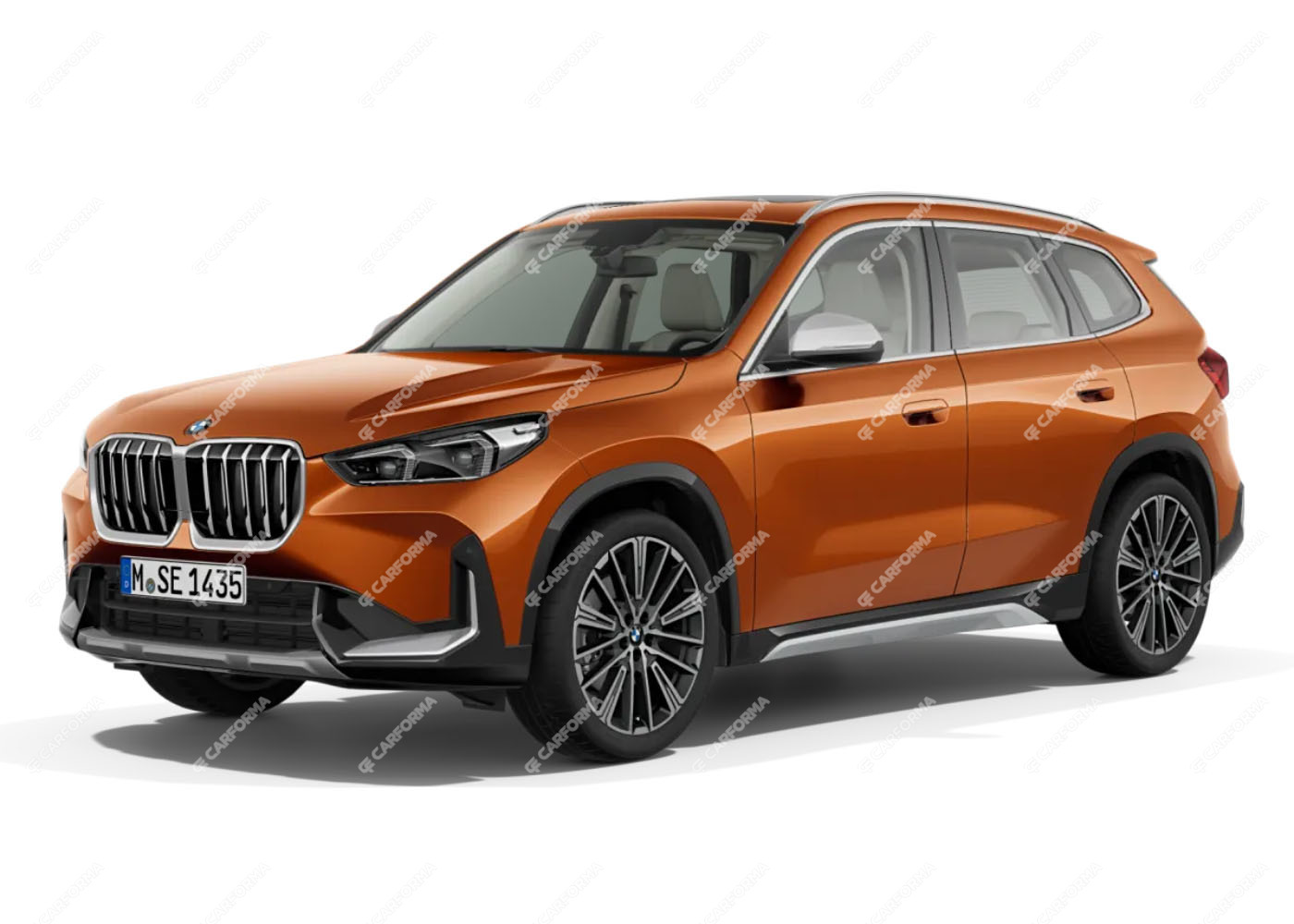 Ворсовые коврики на BMW X1 (U11/U12) 2022 - 2025