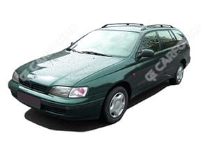 Ворсовые коврики на Toyota Carina E (T19) 1992 - 1997 в Самаре