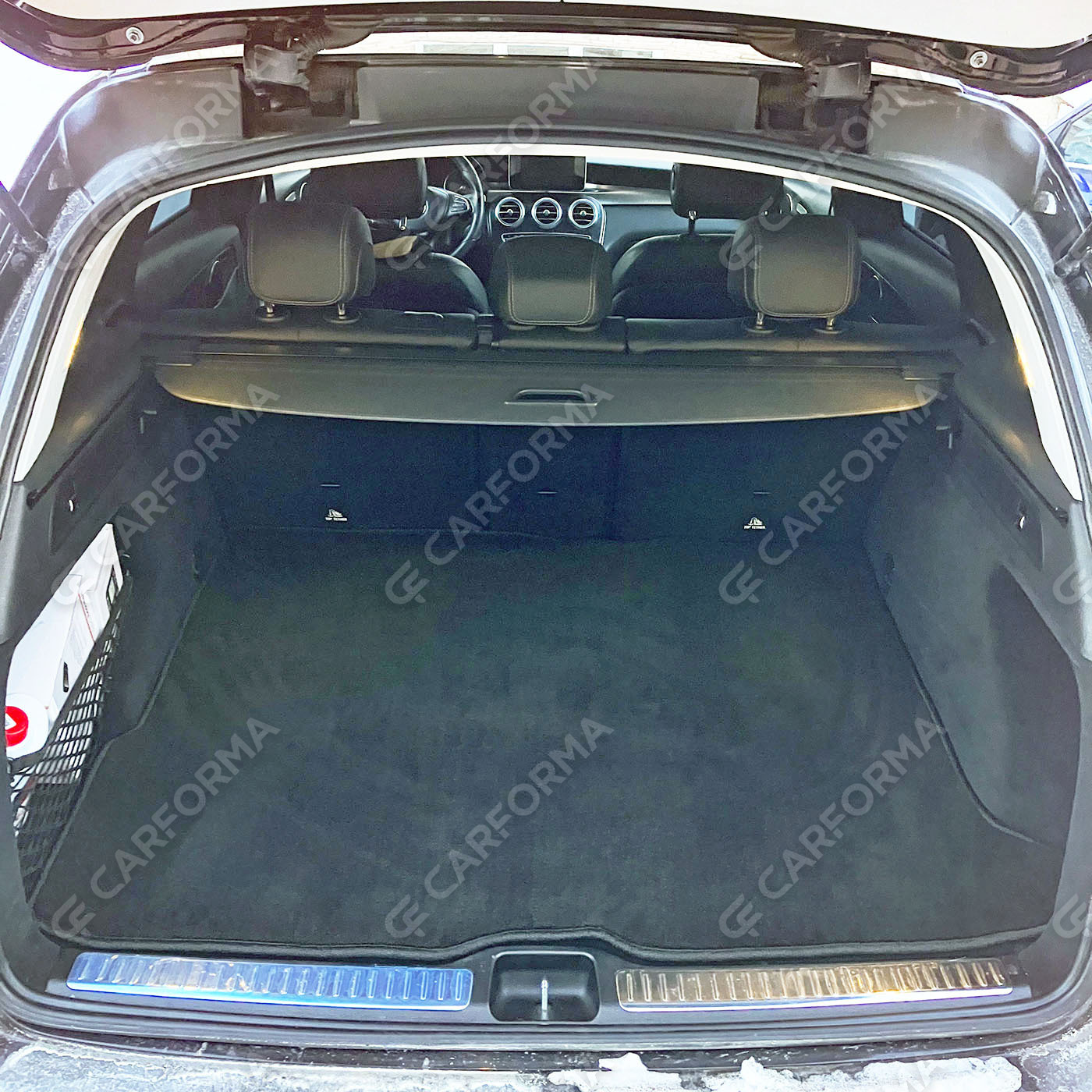 Ворсовые коврики на Mercedes GLC (X253) 2015&nbsp;-&nbsp;2023 в Самаре