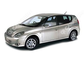 Ворсовые коврики на Toyota Opa 2000 - 2005 в Самаре