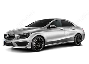 EVA коврики на Mercedes CLA (C117) 2013 - 2019