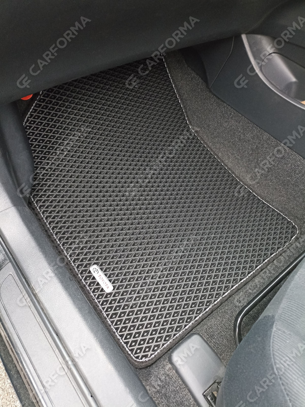 Ворсовые коврики на Toyota Corolla Axio (E14) 2006&nbsp;-&nbsp;2012 в Самаре