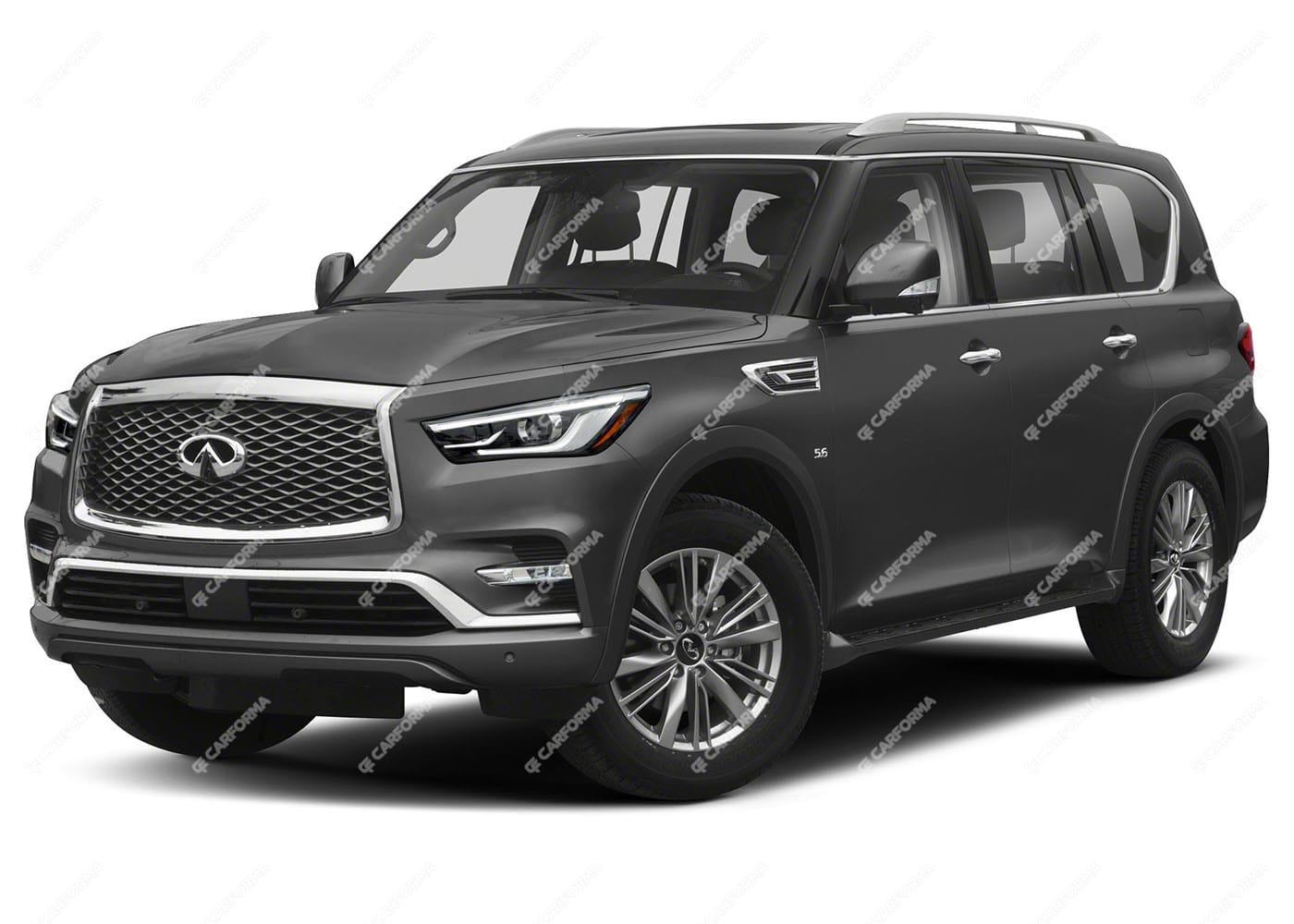 Ворсовые коврики на Infiniti QX80 2013 - 2025