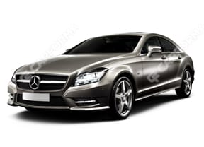 Ворсовые коврики на Mercedes CLS (C218) 2010 - 2017