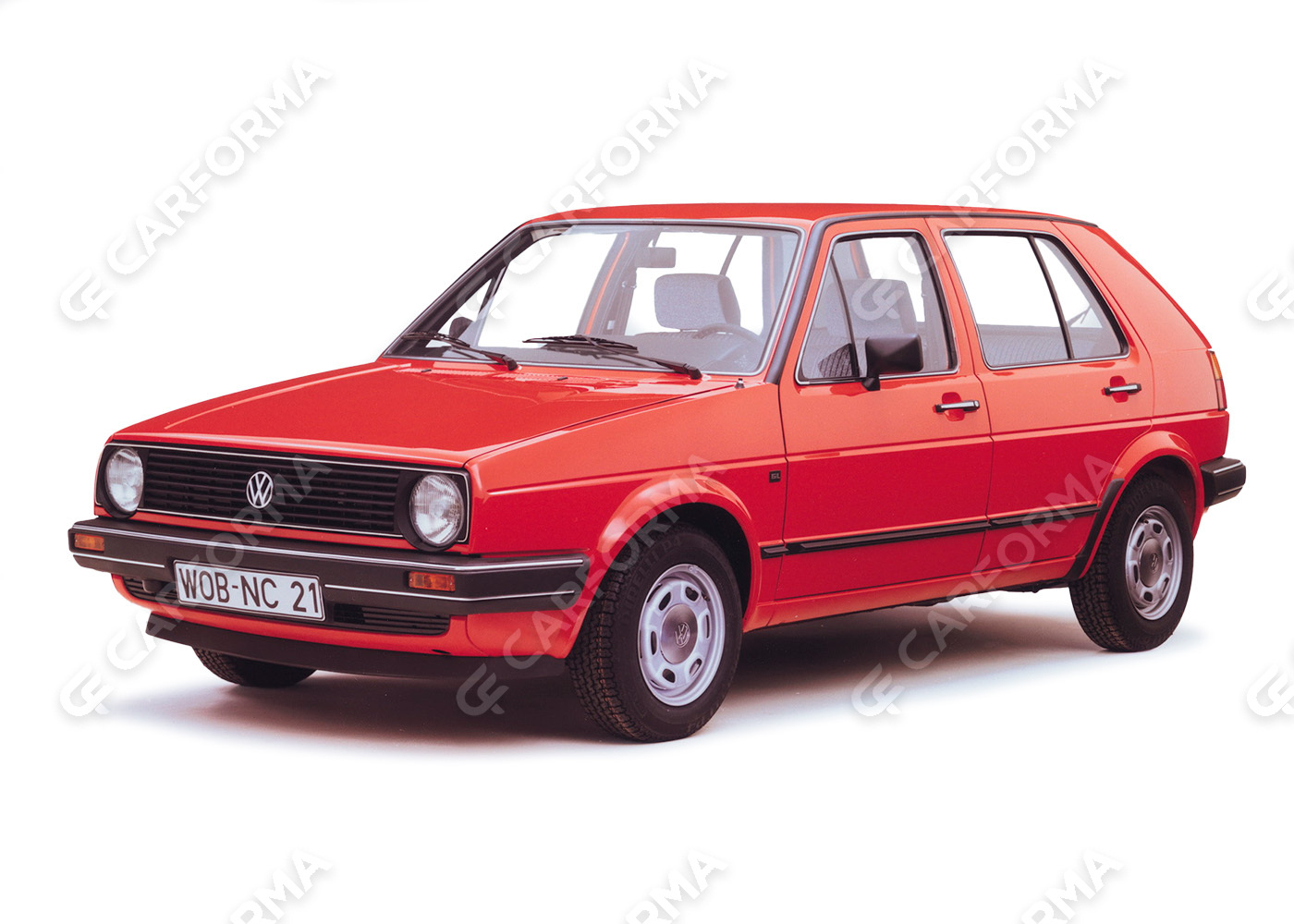 Ворсовые коврики на Volkswagen Golf 2 1983&nbsp;-&nbsp;1992