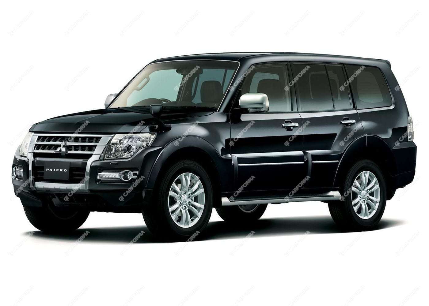 Ворсовые коврики на Mitsubishi Pajero IV 2006 - 2021 в Самаре