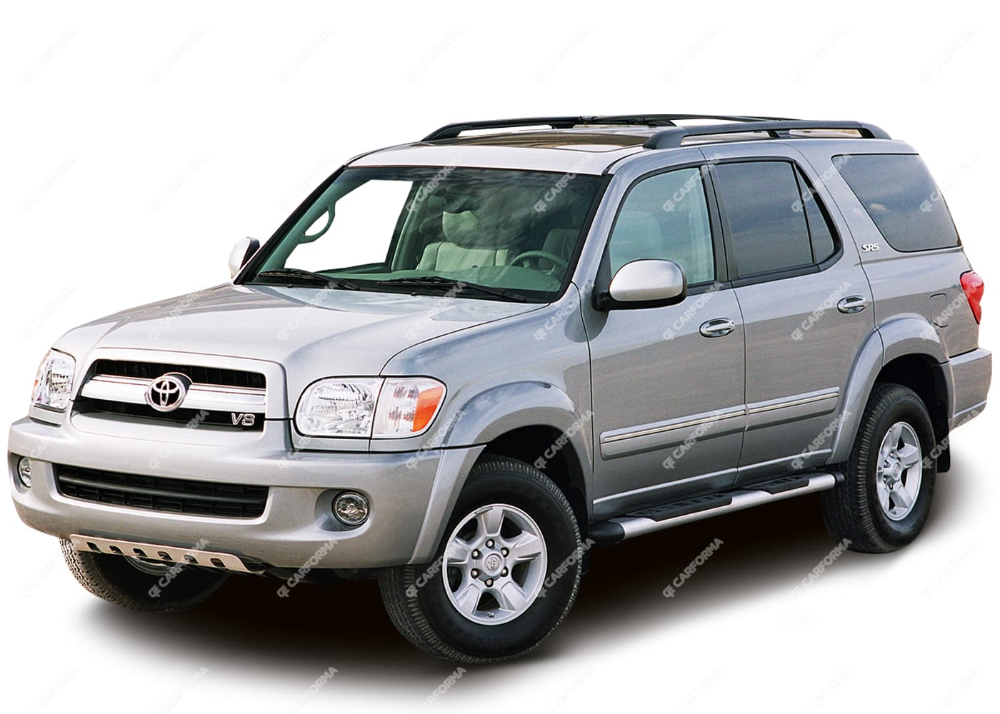 Ворсовые коврики на Toyota Sequoia I 2001 - 2008 в Самаре