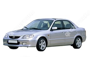 EVA коврики на Mazda 323 1998 - 2003