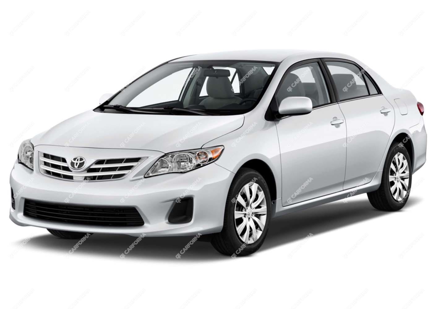 Ворсовые коврики на Toyota Corolla (E15) 2006 - 2013