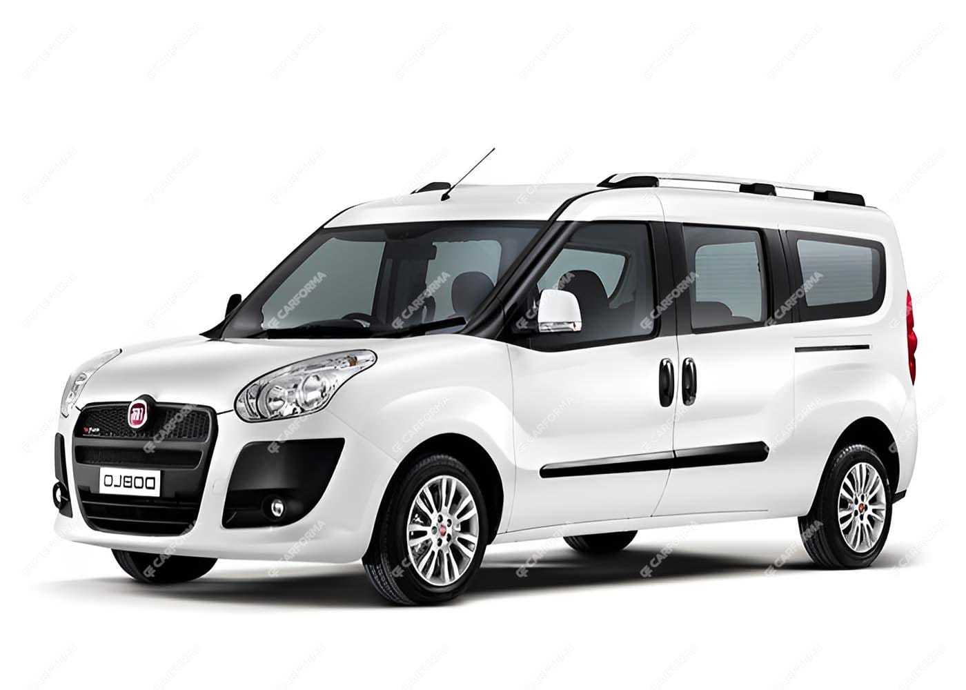 Ворсовые коврики на Fiat Doblo II 2009 - 2022