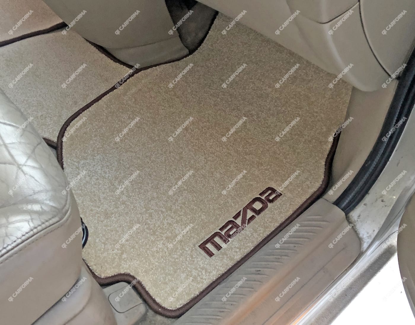 Ворсовые коврики на Mazda MPV II 1999 - 2006 в Самаре