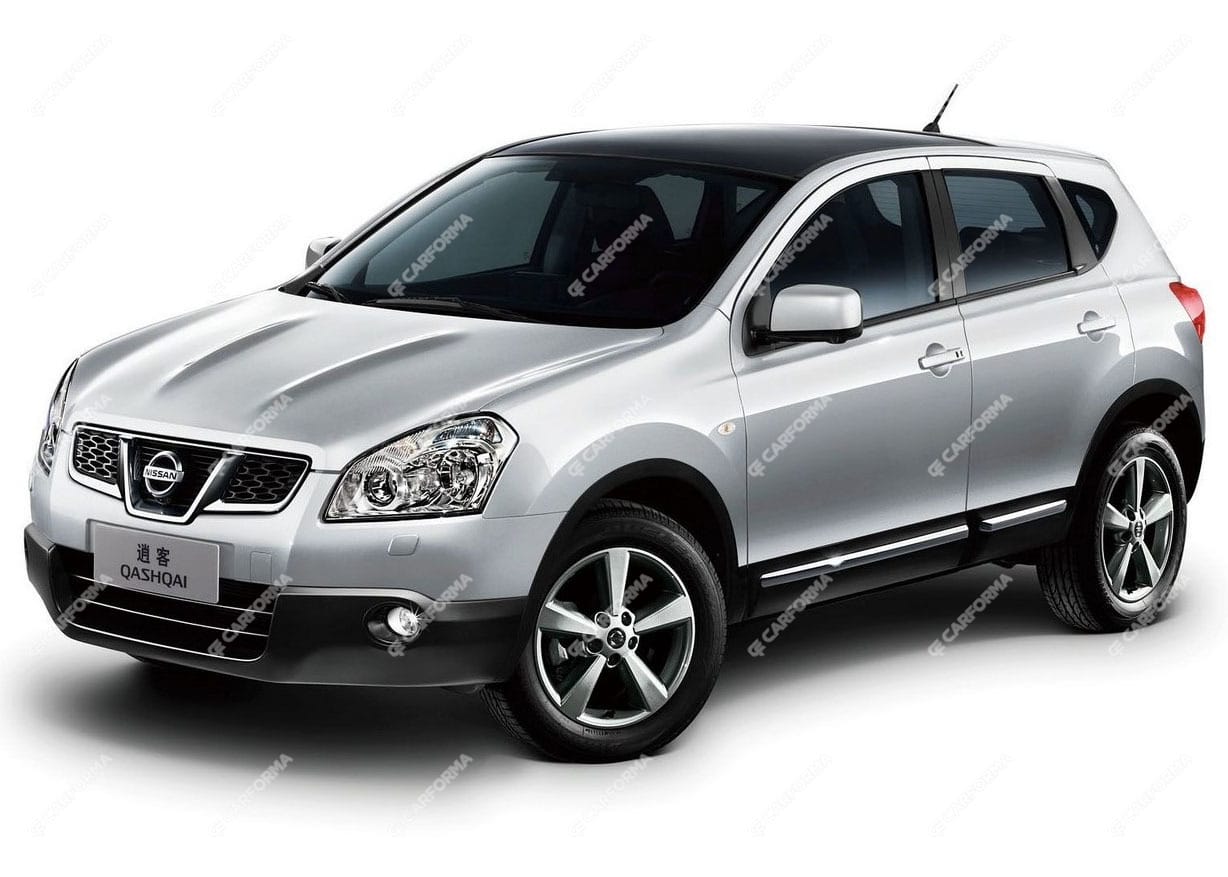 Ворсовые коврики на Nissan Qashqai (J10) 2006 - 2013