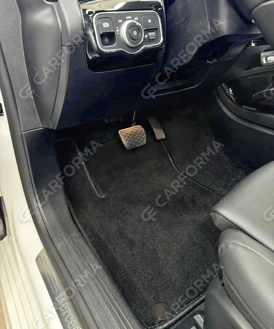 Ворсовые коврики на Mercedes A (W177) 2018&nbsp;-&nbsp;2026 в Самаре