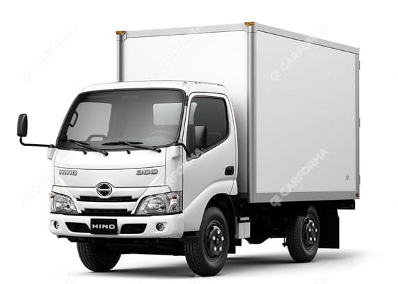 Коврики на Hino 300 II узкая кабина 2011 - 2025