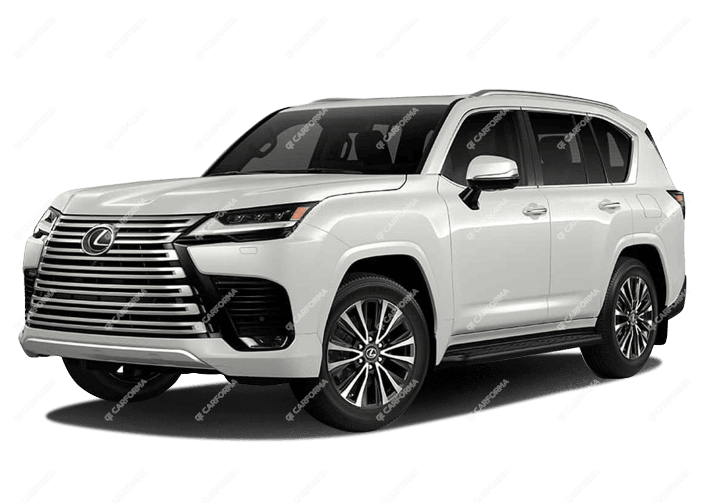 EVA коврики на Lexus LX 600 и LX500d 2021 - 2025