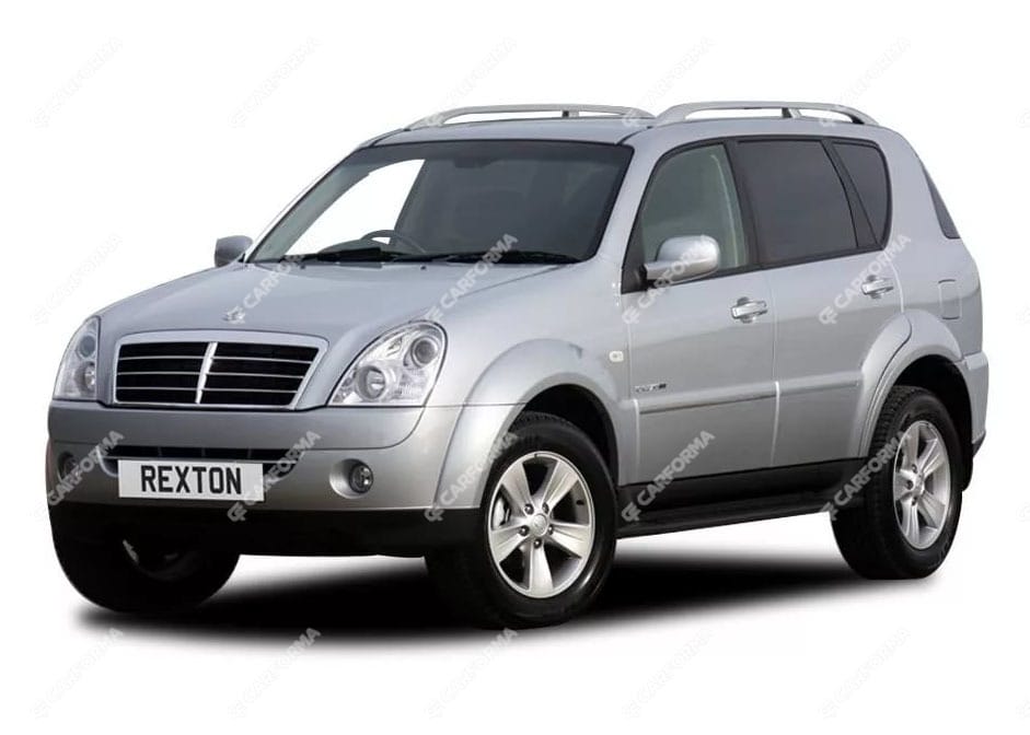 Ворсовые коврики на SsangYong Rexton I и II 2001 - 2012