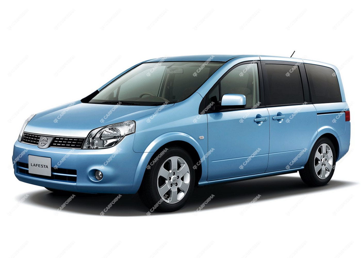 Ворсовые коврики на Nissan Lafesta (B30) 2004 - 2012 в Самаре