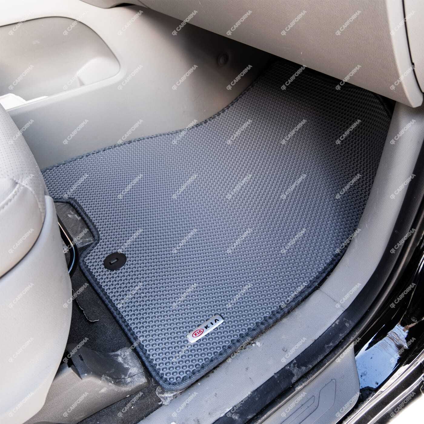 EVA коврики на KIA Carnival III 7 мест 2014 - 2021 в Самаре EVA коврики на KIA Carnival III 7 мест 2014 - 2021 в Самаре