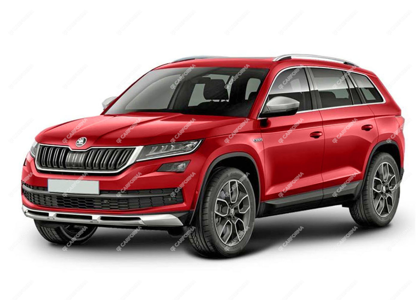 Ворсовые коврики на Skoda Kodiaq I 2016 - 2025