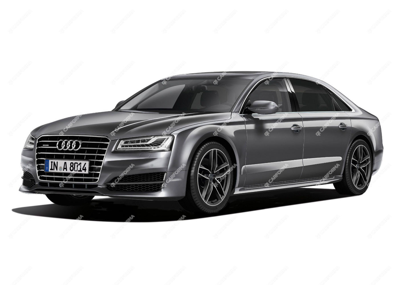 Ворсовые коврики на Audi A8 (D4) 2009 - 2018