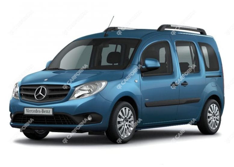 Ворсовые коврики на Mercedes Citan (W415) 2012 - 2020 в Самаре