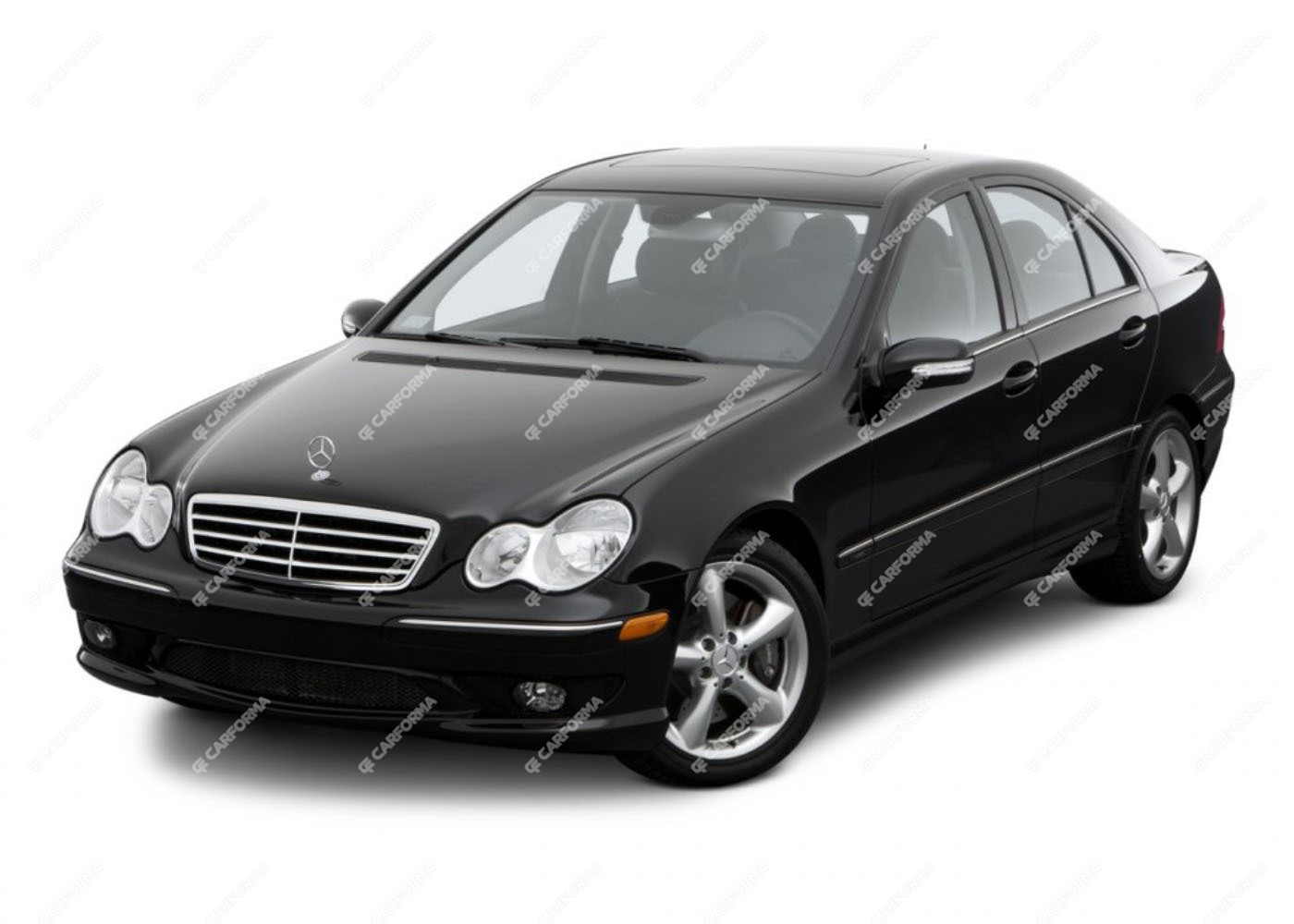 Ворсовые коврики на Mercedes C (W203) 2000 - 2008 в Самаре