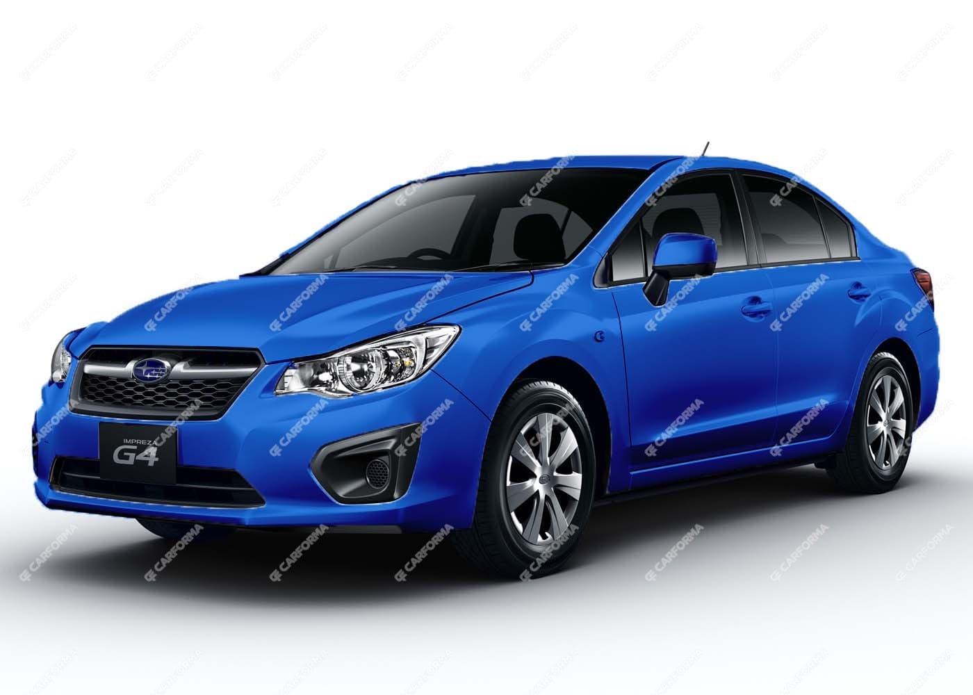 Ворсовые коврики на Subaru Impreza IV 2011 - 2021 в Самаре