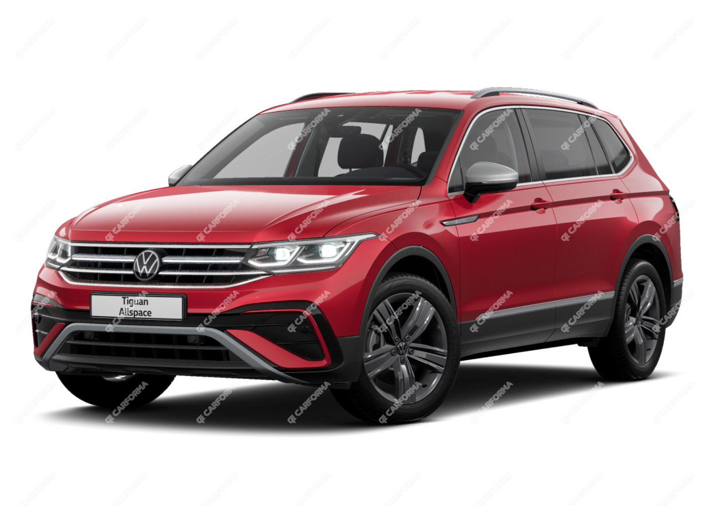 Ворсовые коврики на Volkswagen Tiguan L 2020 - 2025 в Самаре