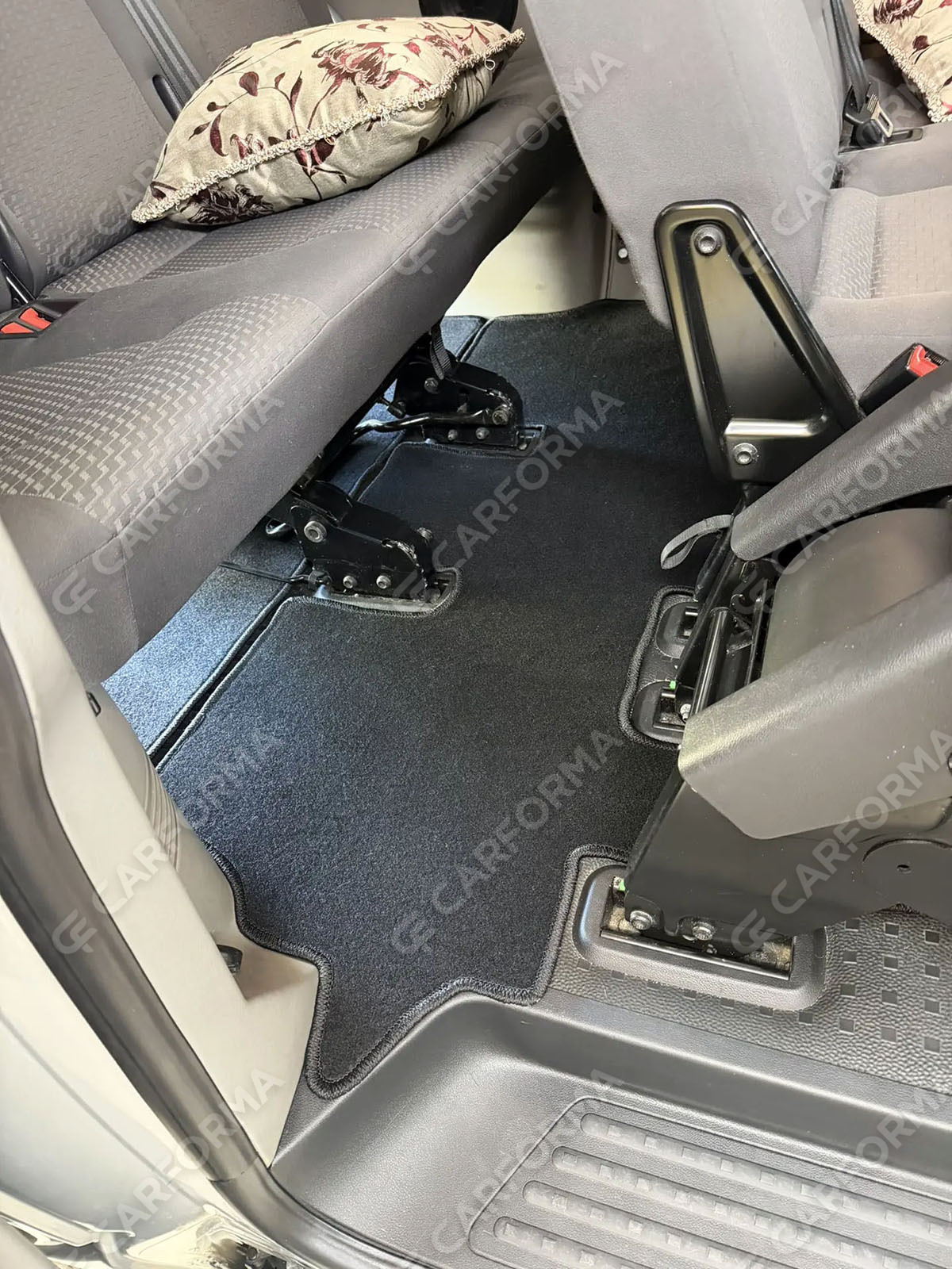 Ворсовые коврики на Volkswagen Caravelle (T6) 2015&nbsp;-&nbsp;2019 в Самаре