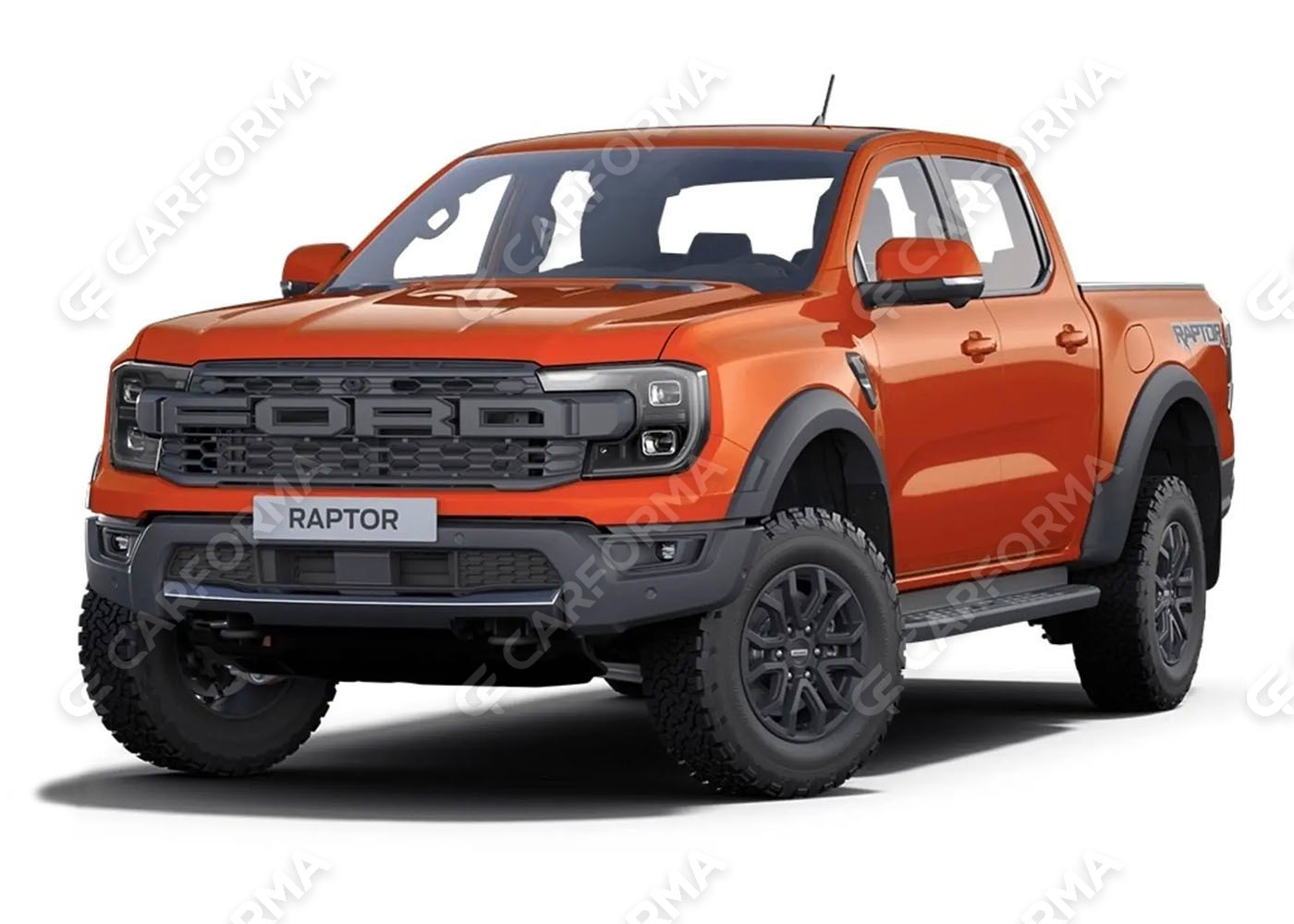 Ворсовые коврики на Ford Ranger IV 2021&nbsp;-&nbsp;2026 в Самаре