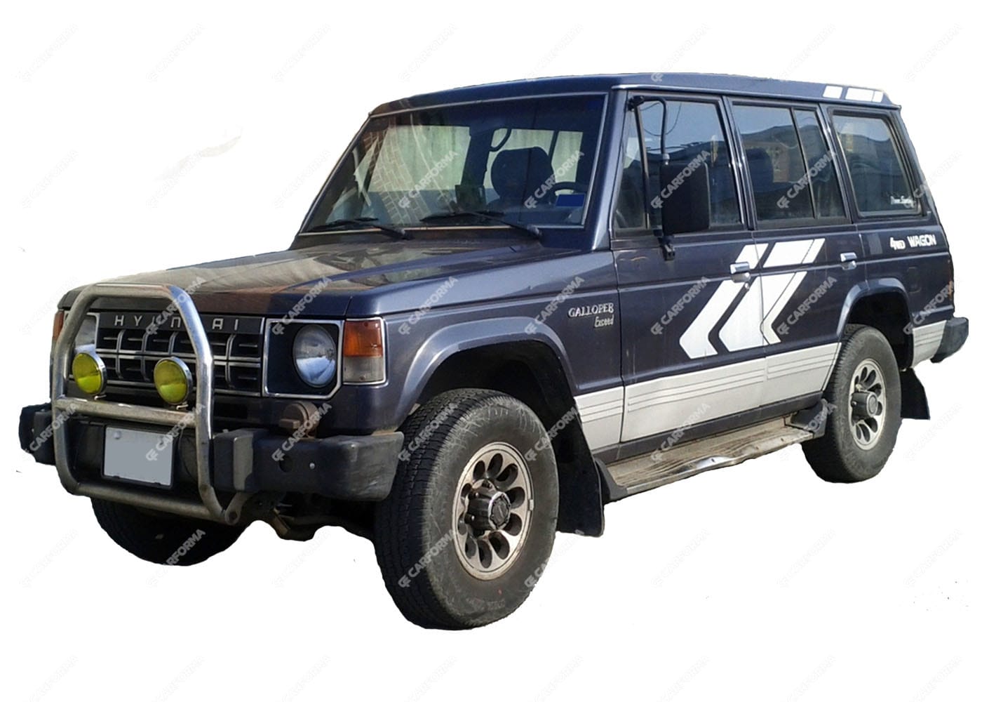 Ворсовые коврики на Hyundai Galloper I 1991 - 1997