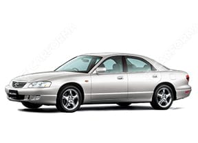 Ворсовые коврики на Mazda Millenia 1993 - 2003