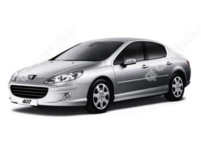 EVA коврики на Peugeot 407 2004 - 2011