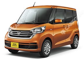 Ворсовые коврики на Nissan DAYZ Roox 2014 - 2020 в Самаре