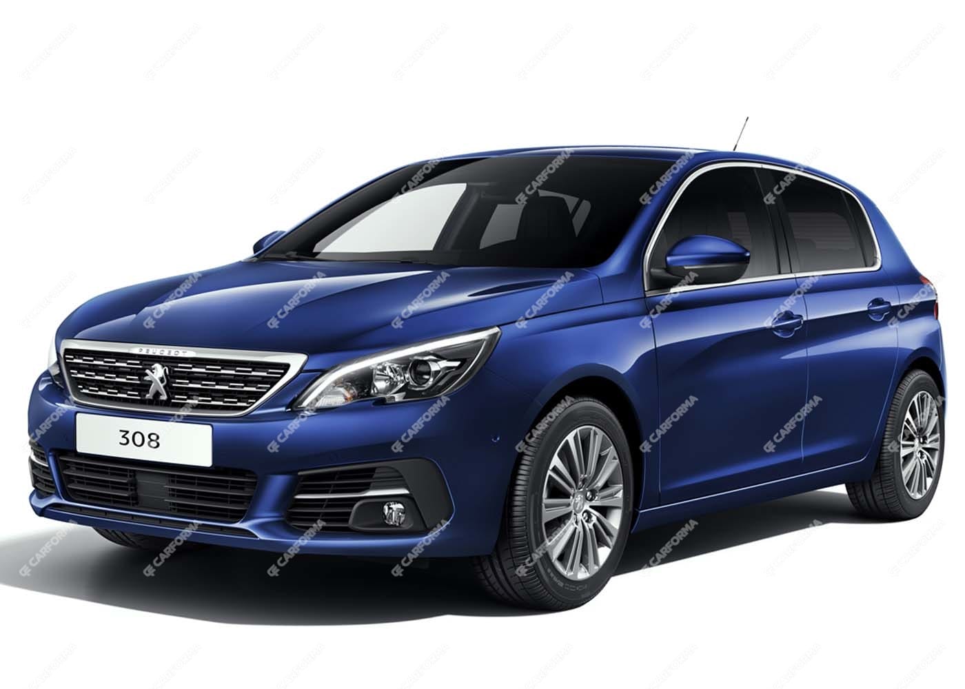 Ворсовые коврики на Peugeot 308 II 2013 - 2022