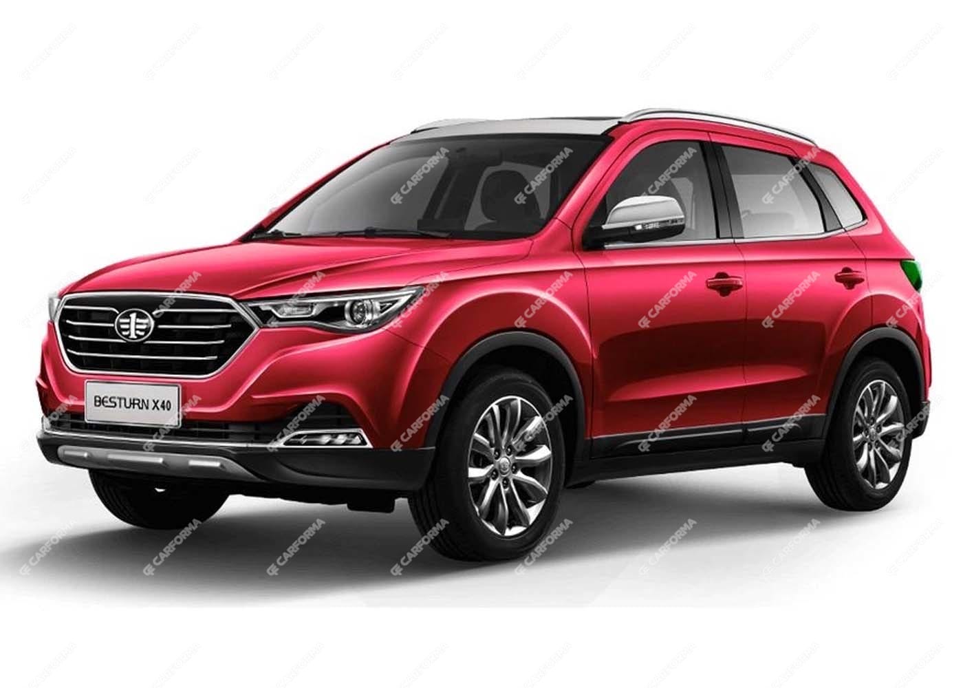 Ворсовые коврики на FAW Besturn X40 2016 - 2023