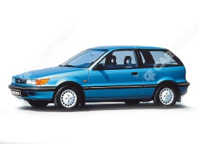 EVA коврики на Mitsubishi Colt III 1988 - 1992